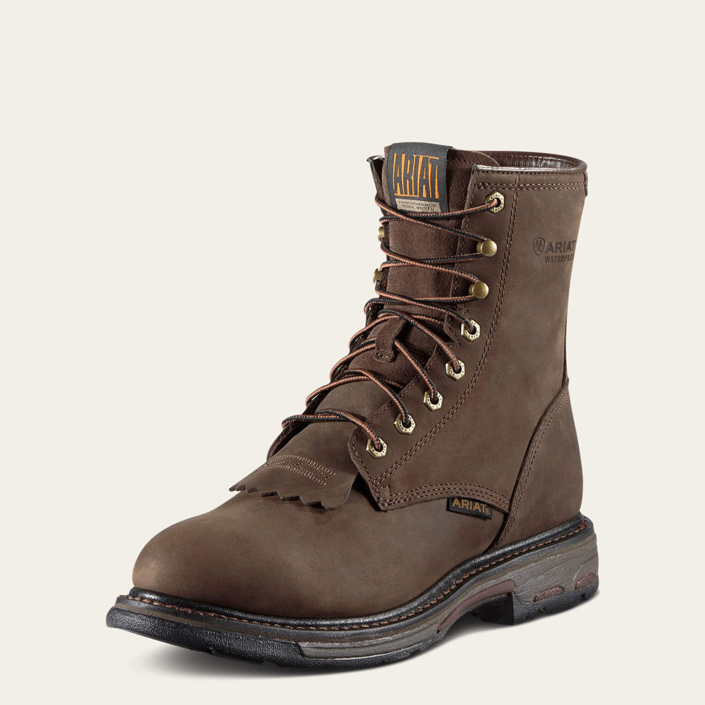 Ariat WorkHog 8" Waterproof Work Boot