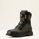 Ariat RigTEK Wildcat BOA 8" CSA Waterproof Wide Square Toe Composite Toe Work Boot