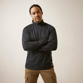 Ariat Rebar Gridwork Baselayer 1/4 Zip T-Shirt