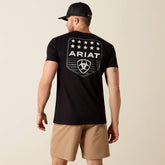 Ariat Ariat Stripe Patriotic Badge T-Shirt