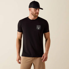 Ariat Ariat Stripe Patriotic Badge T-Shirt