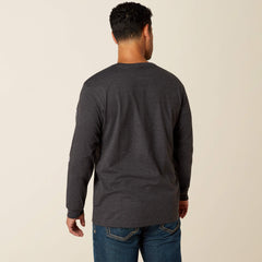 Ariat Rebar Cotton Strong Standard Logo Pocket T-Shirt