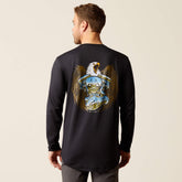 Ariat Rebar Workman Chrome Moto Eagle T-Shirt