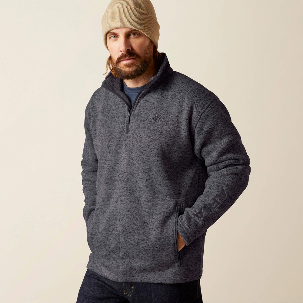 Ariat Caldwell Logo 1/4 Zip Sweater