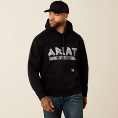 Ariat Rebar Lightweight Duct Logo Hoodie