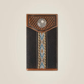 Ariat Braided Trim Rodeo Wallet
