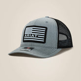 Ariat Usa flag patch logo cap