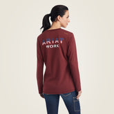 Ariat Rebar Workman USA Logo T-Shirt