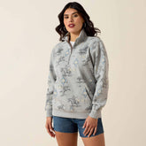Ariat Sapphire 1/2 Zip Sweatshirt
