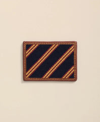 Smathers & Branson Needlepoint BB Uniform Card Case