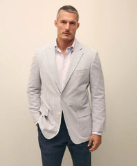 The No. 1 Sack Sport Coat in Cotton Seersucker