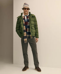 Water-Resistant Down Puffer Jacket