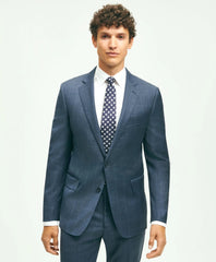 Classic Fit Wool Windowpane 1818 Suit