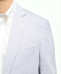 Classic Fit Stretch Cotton Seersucker Sport Coat