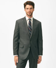 Classic Fit Wool Windowpane 1818 Suit