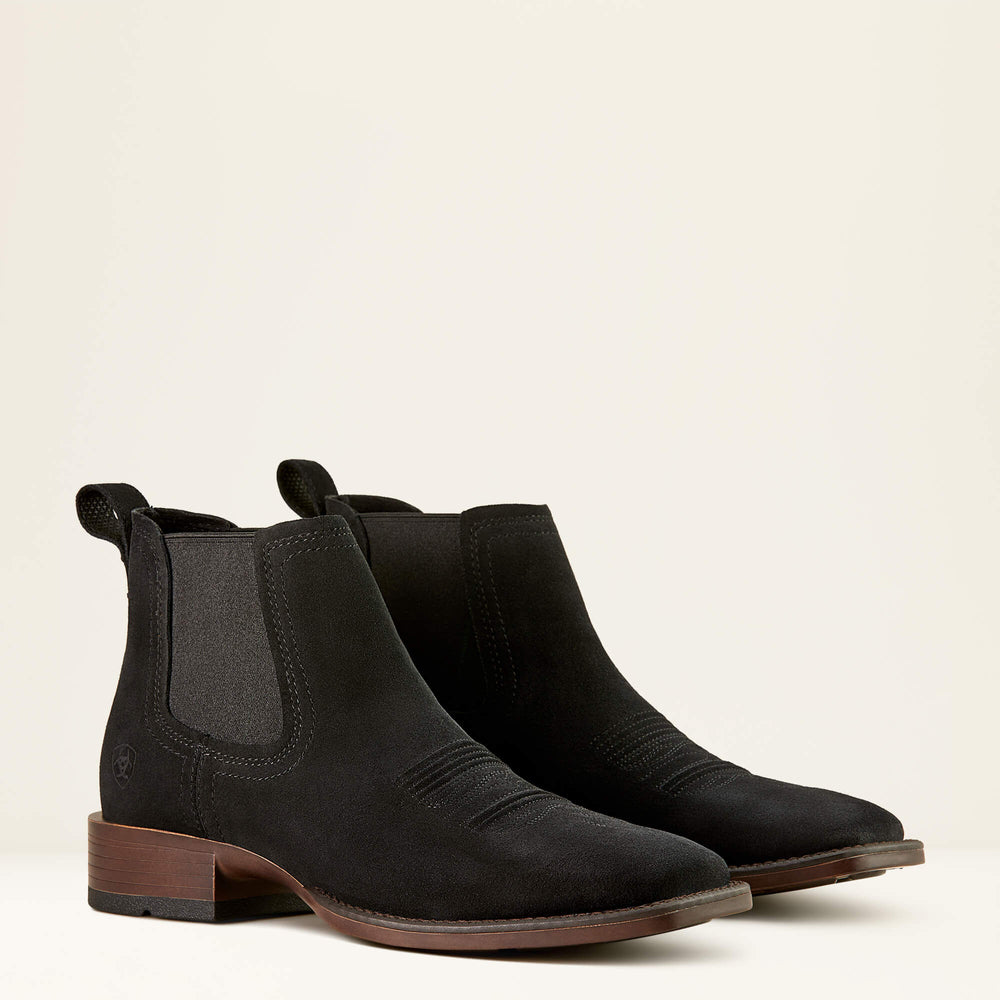 Ariat Booker Chelsea Wide Square Toe Western Boot