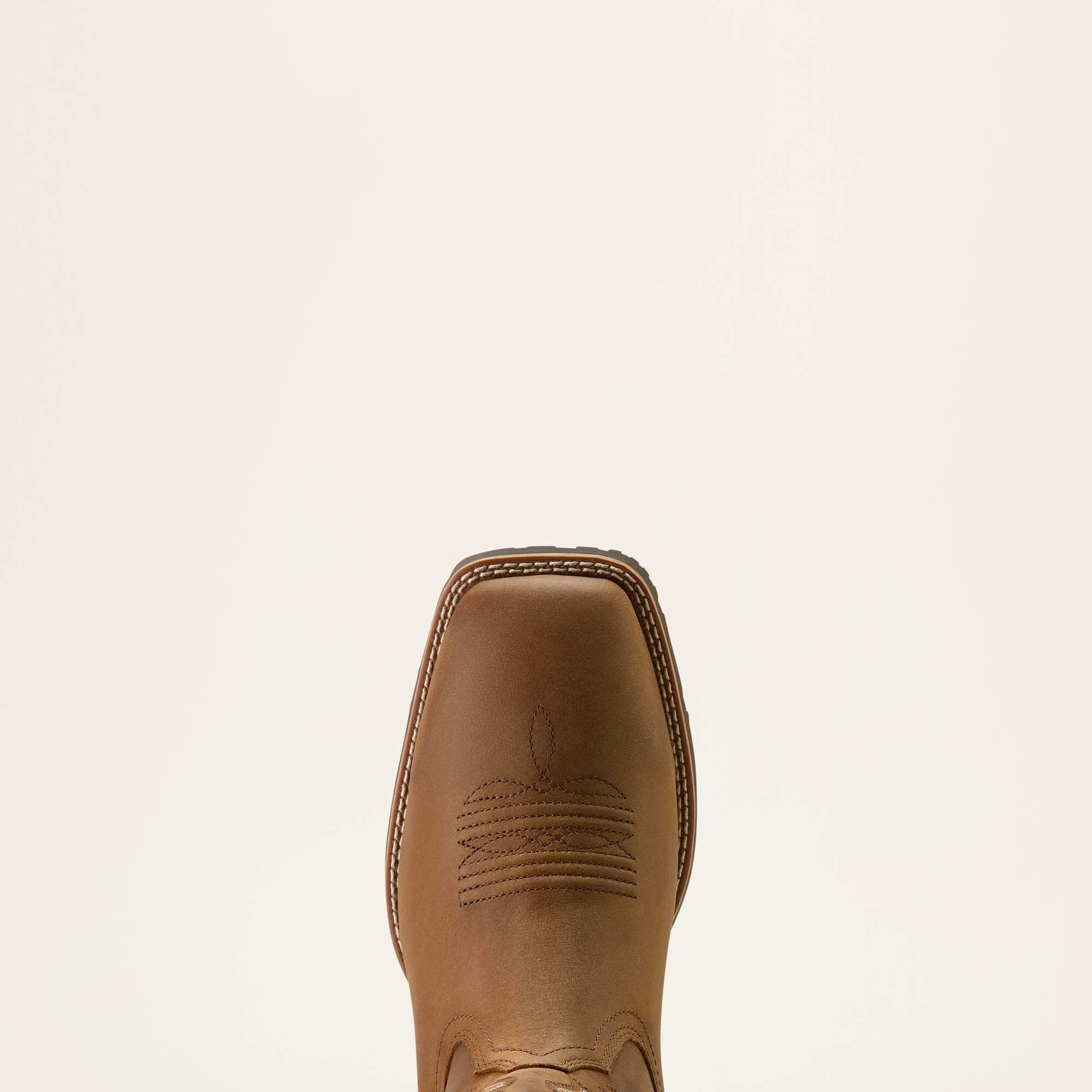 Ariat Hybrid Ranchway Waterproof Wide Square Toe Cowboy Boot
