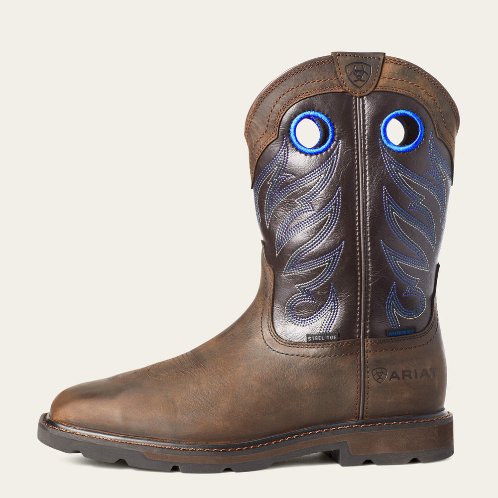 Ariat Groundwork Waterproof Steel Toe Work Boot