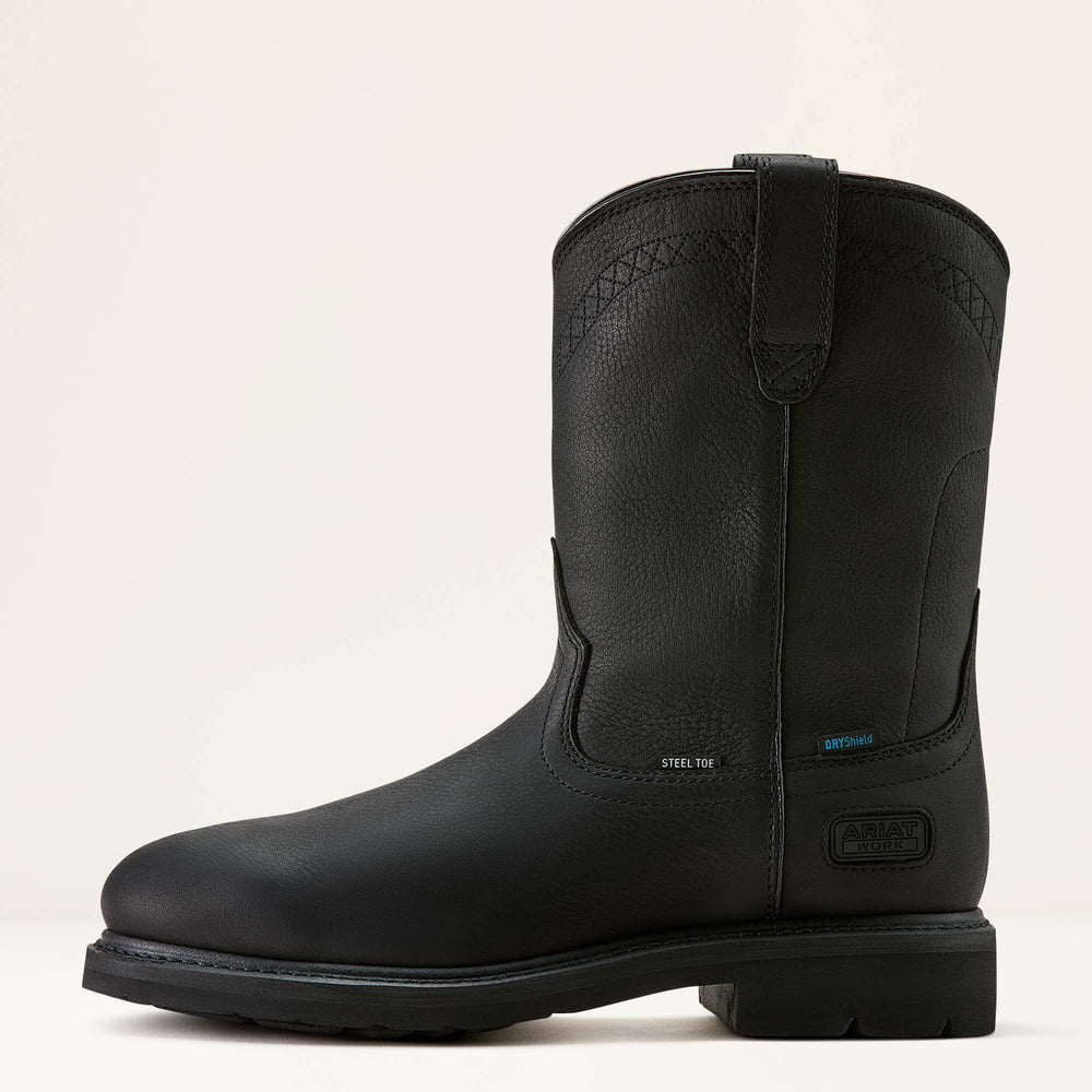 Ariat Sierra Waterproof Roper Toe Steel Toe Work Boot