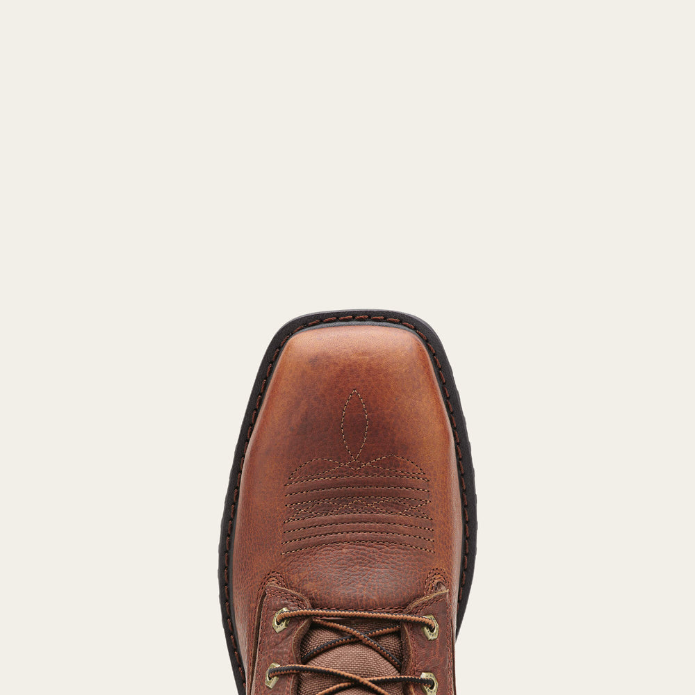 Ariat RigTek 8" Wide Square Toe Composite Toe Work Boot