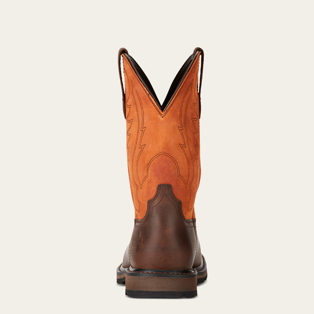 Ariat Groundbreaker Wide Square Toe Steel Toe Work Boot