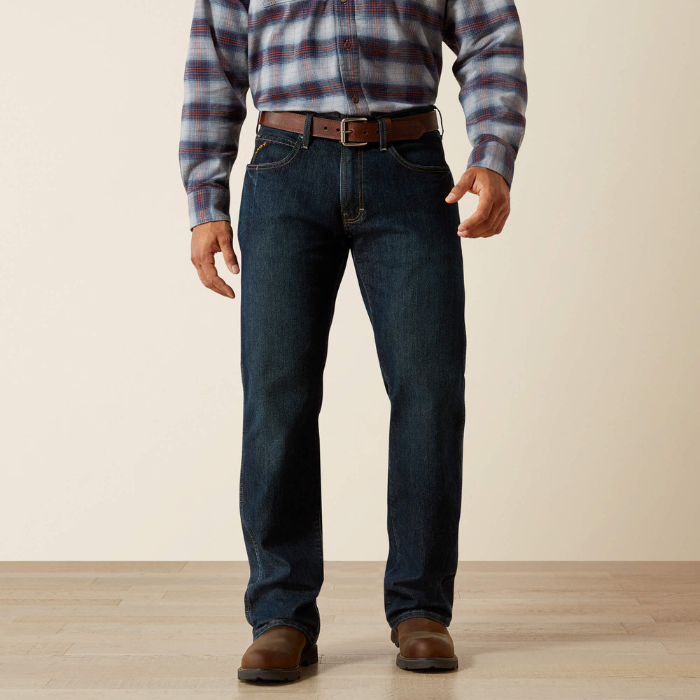 Ariat Men's Slim Fit Work Pants - Rebar Denim