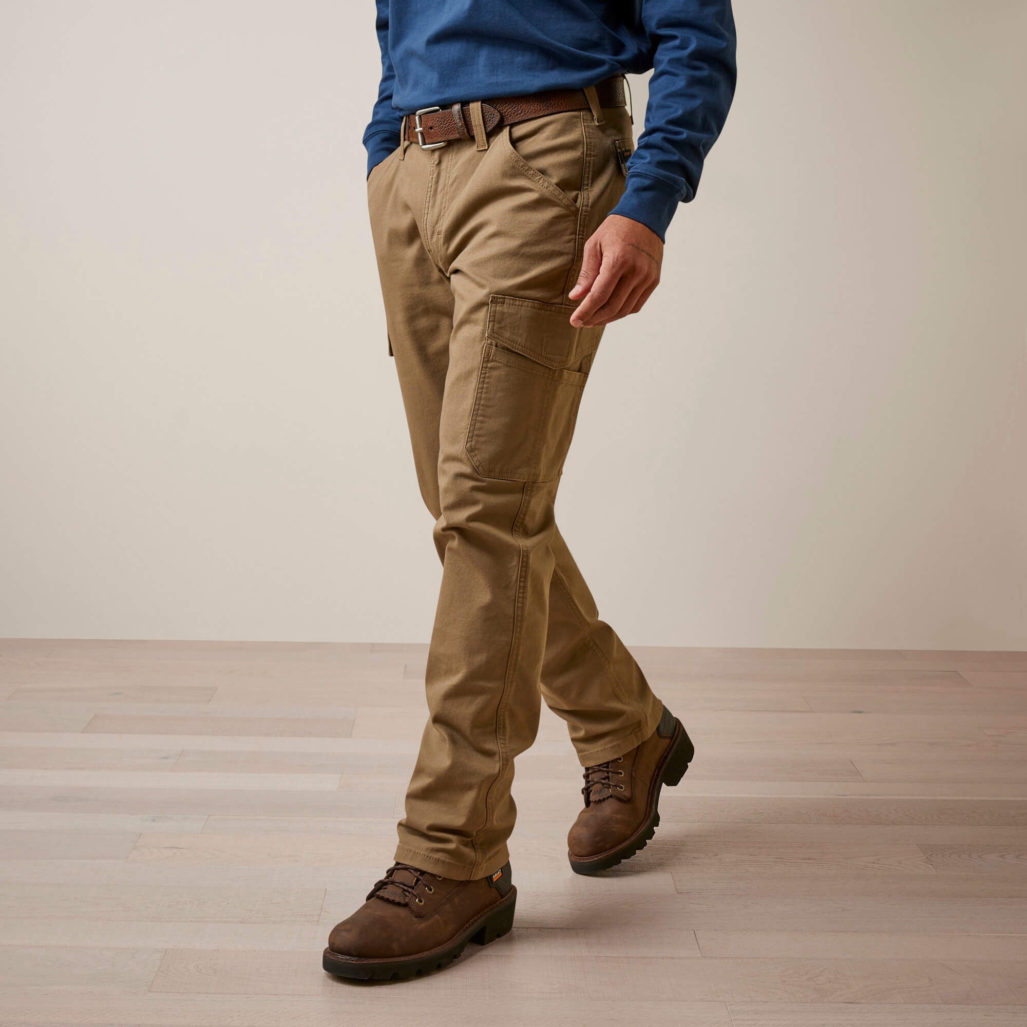Ariat Rebar M4 Relaxed Made Tough Cargo Straight Pant