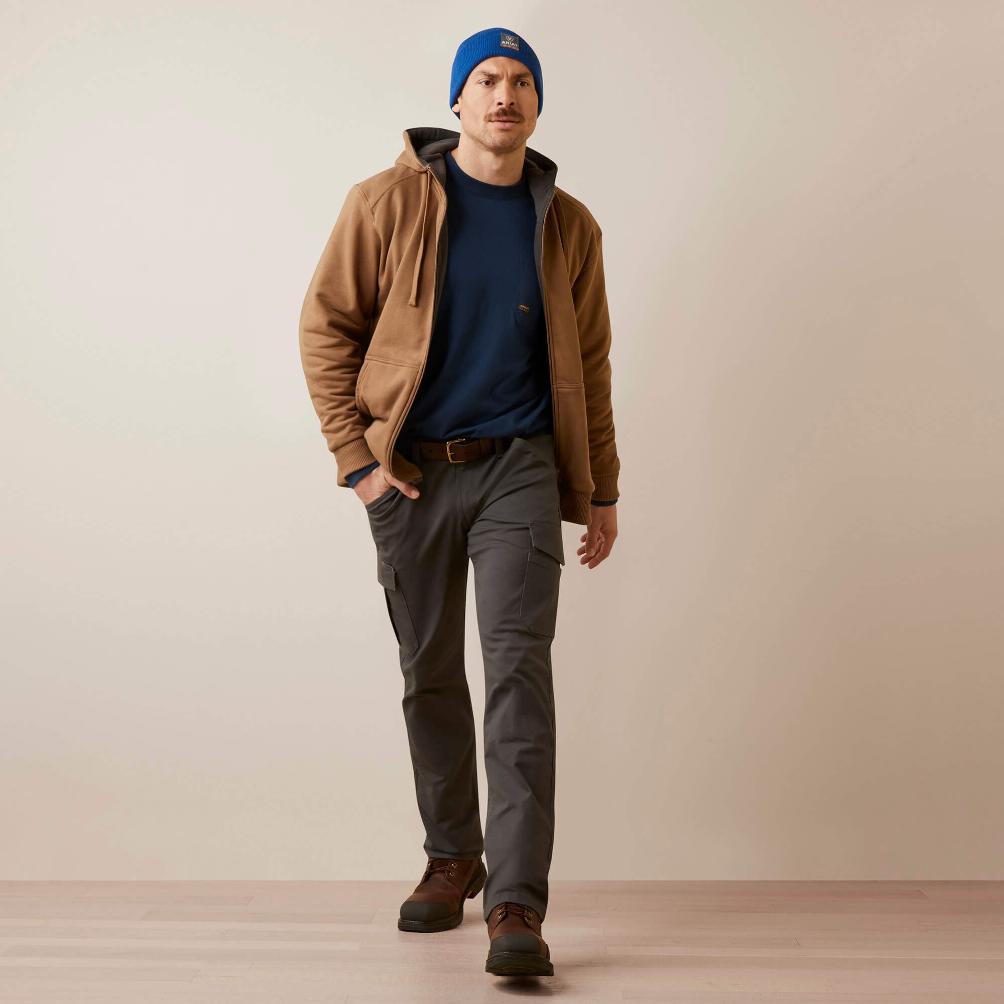 Ariat Rebar M4 Relaxed Made Tough Cargo Straight Pant
