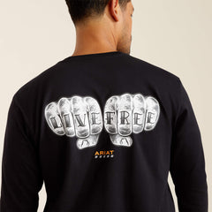 Ariat Rebar Cotton Strong Bare Knuckle T-Shirt