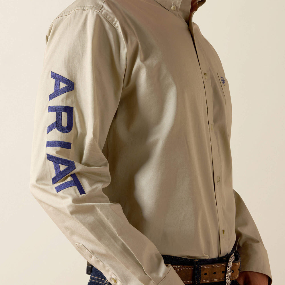 Ariat Team Logo Lightweight Twill Classic Fit Shirt