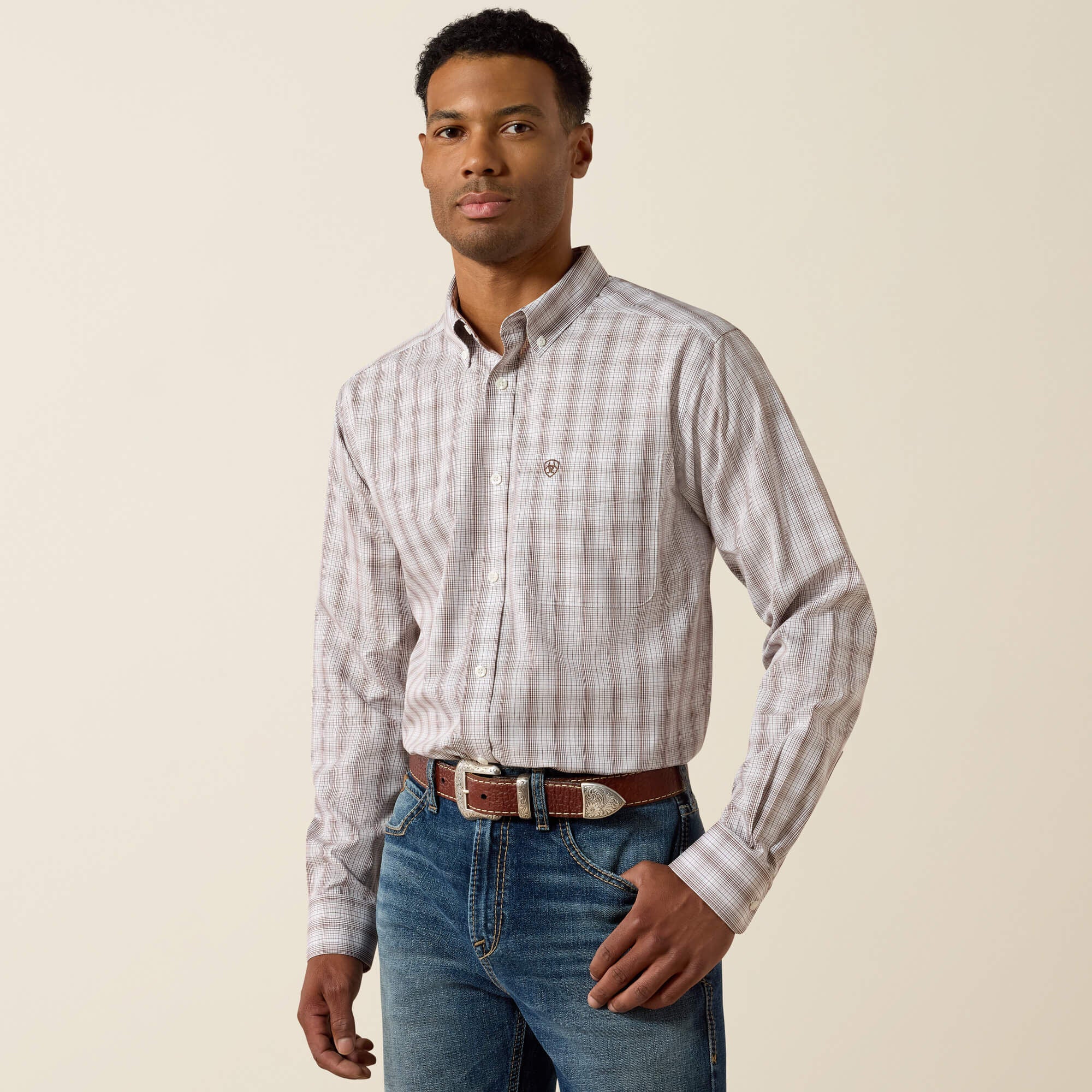Ariat Wrinkle Free Clyde Fitted Shirt