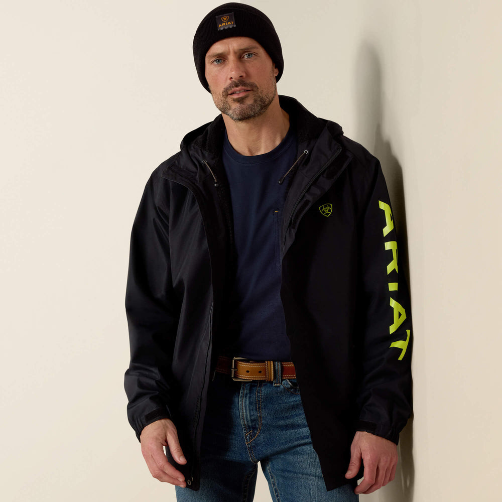 Ariat Rebar Stormshell Logo Waterproof Jacket