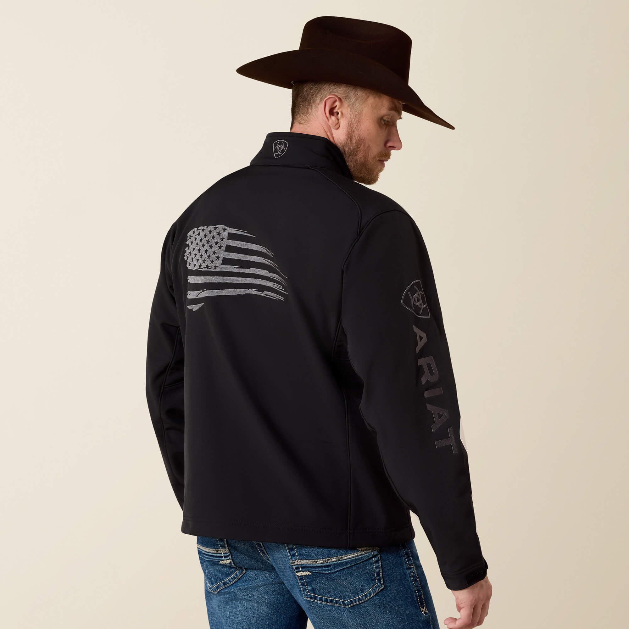 Ariat Logo 2.0 Patriot Softshell Water Resistant Jacket
