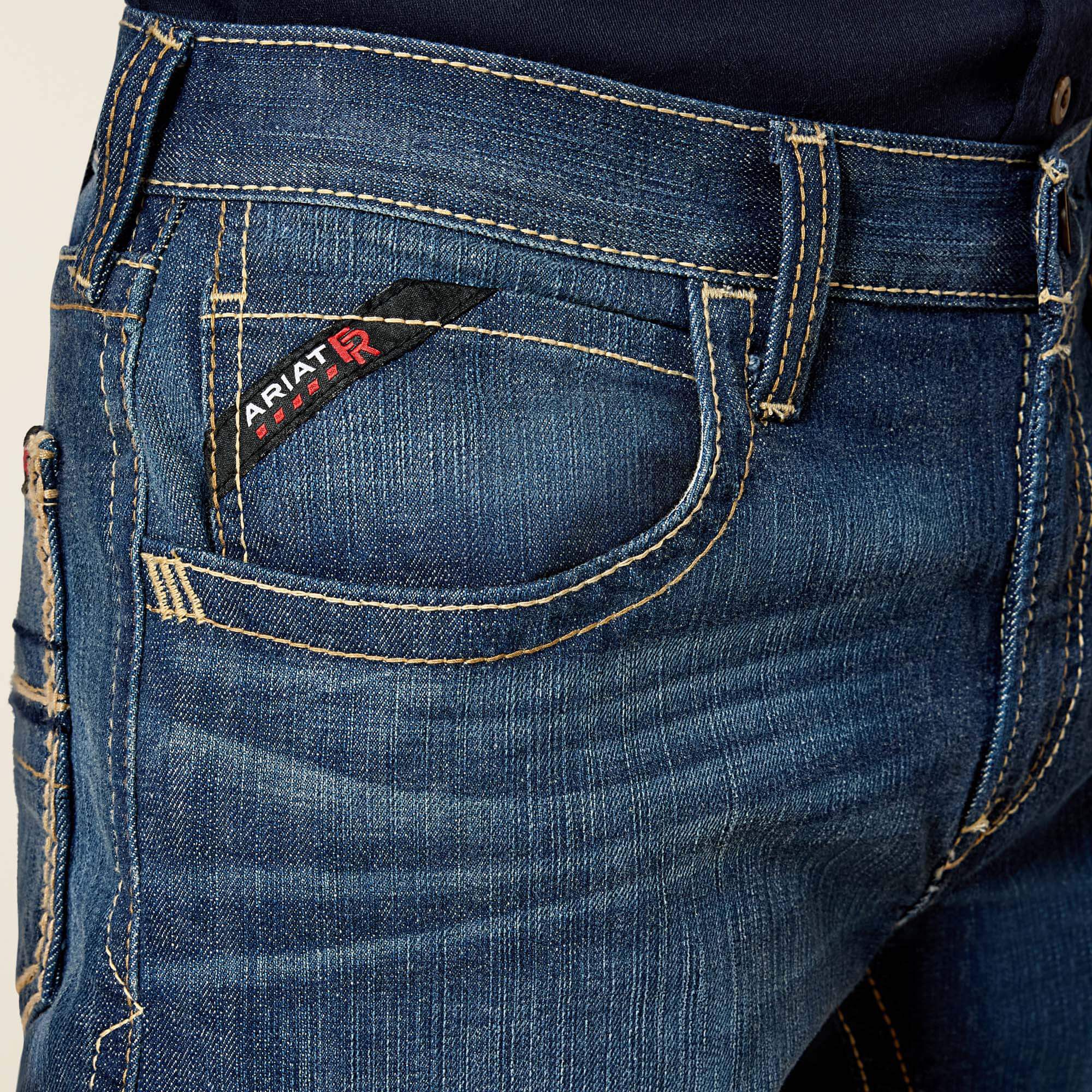 Ariat FR M5 Straight DuraStretch Truckee Stackable Straight Leg Jean