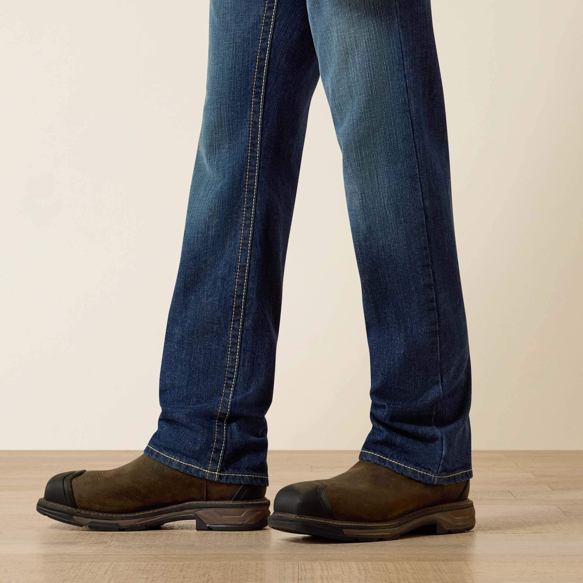 Ariat FR M5 Straight DuraStretch Truckee Stackable Straight Leg Jean
