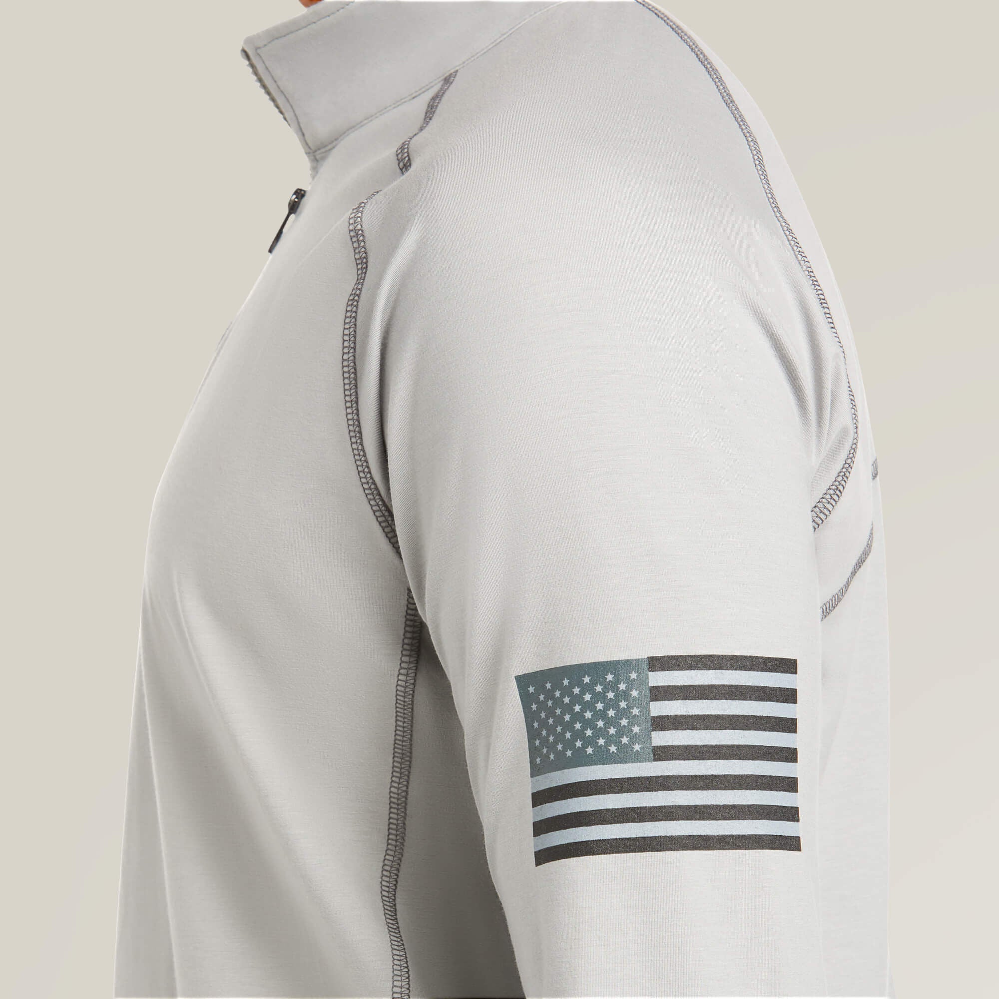 Ariat FR Combat Stretch Patriot 1/4 Zip Work Shirt