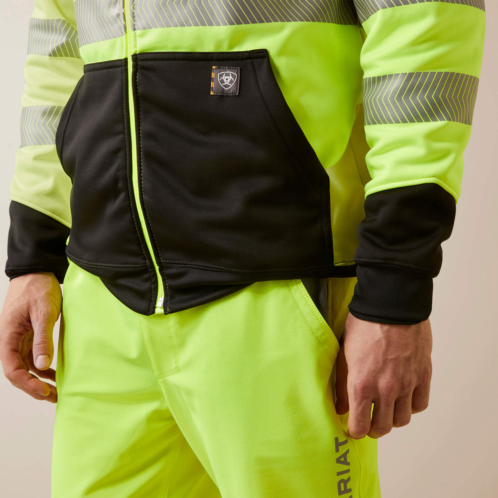 Ariat Rebar WorkTek Hi-Vis Full Zip Hoodie