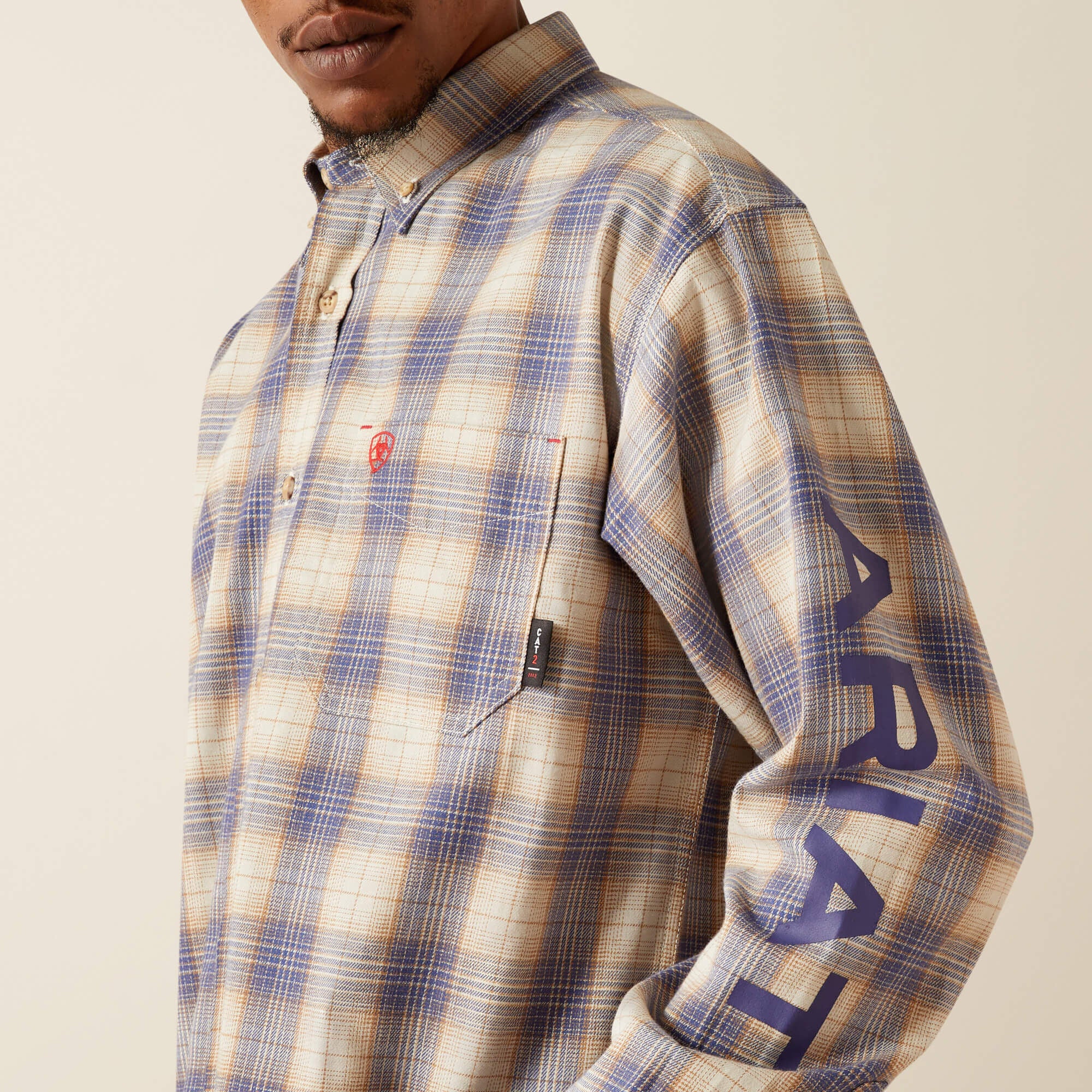 Ariat FR Crenshaw Logo Work Shirt