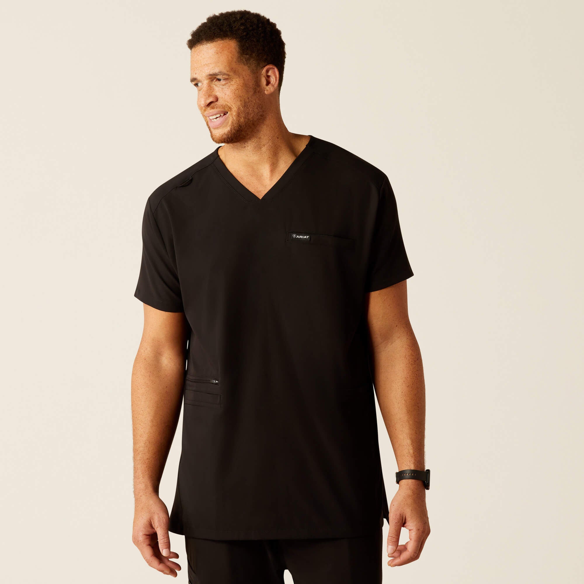 Ariat Derham 6 Pocket Scrub Top