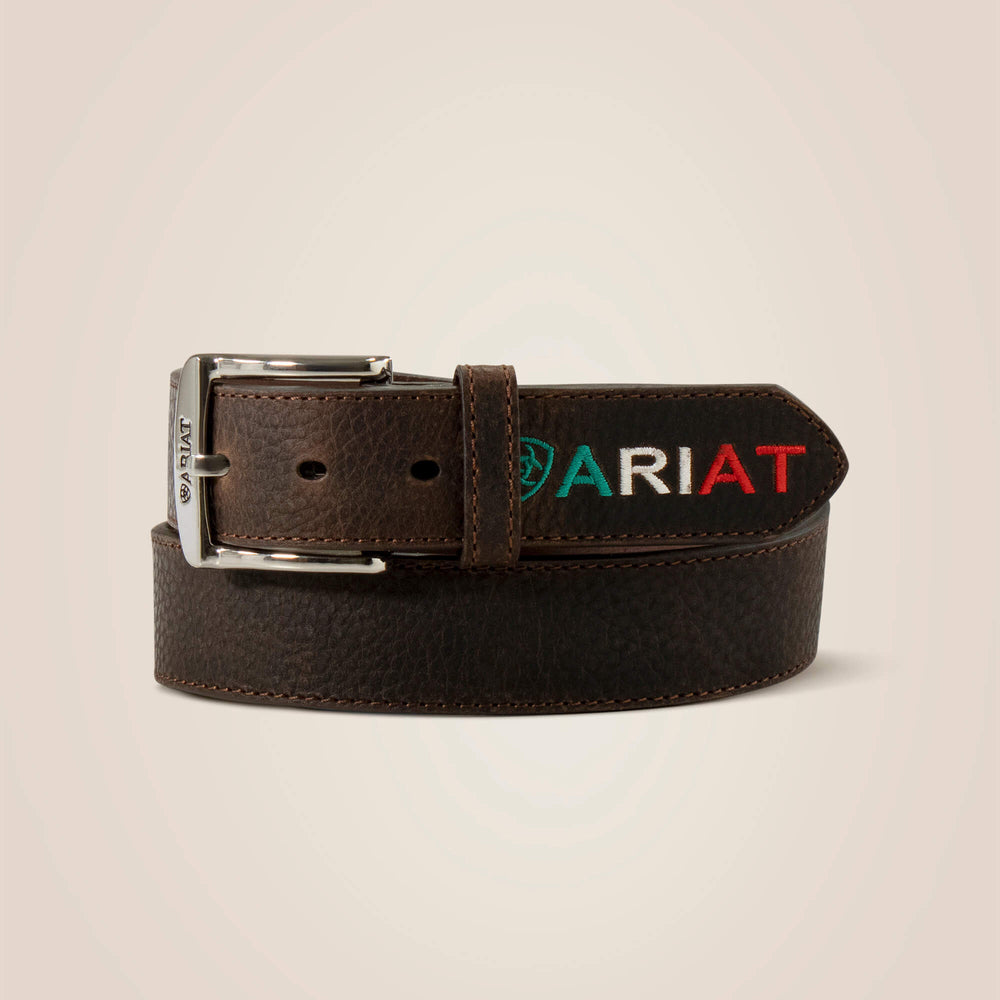 Ariat Mexico embossed logo belt
