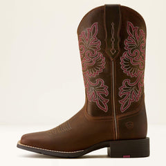 Ariat Round Up StretchFit Wide Square Toe Western Boot