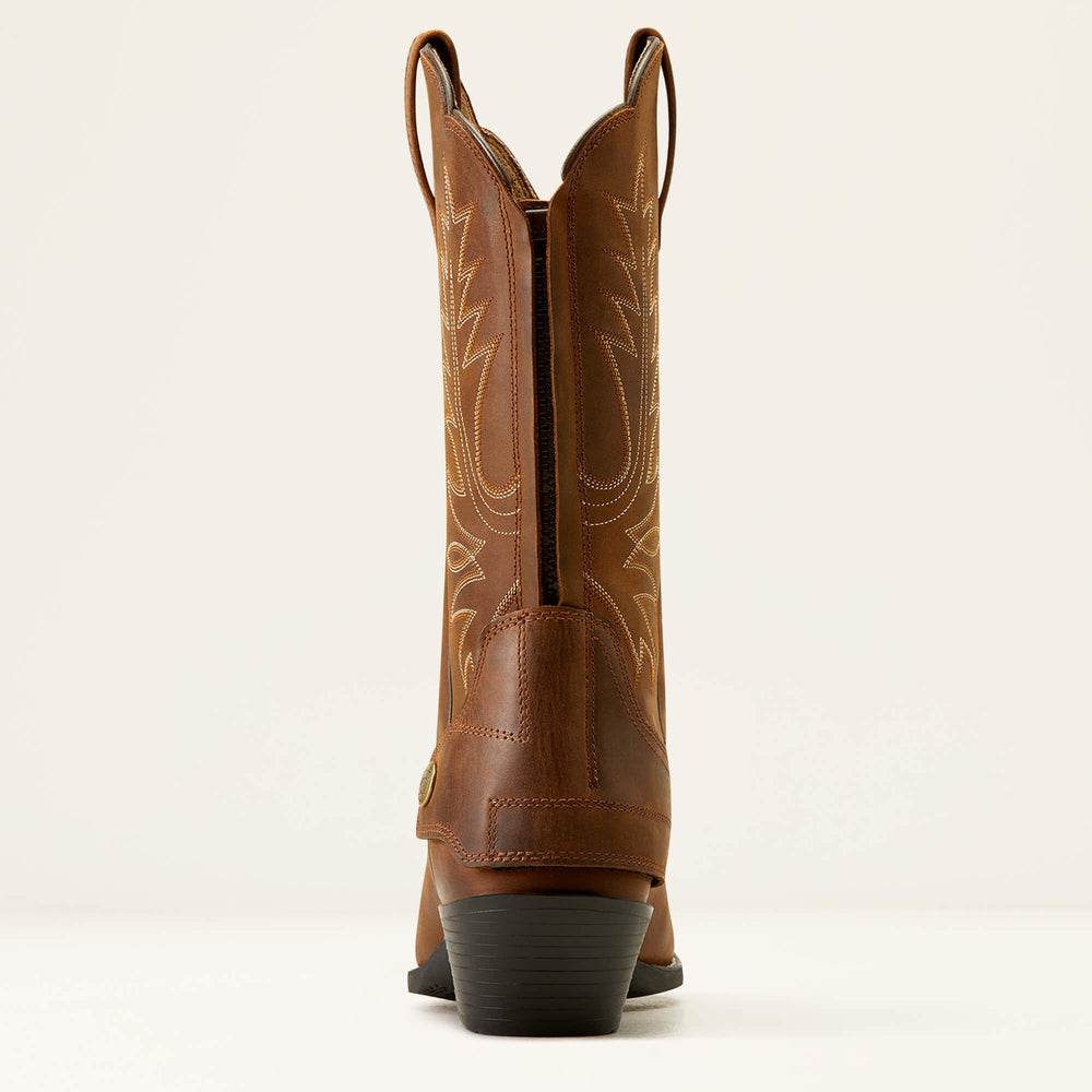 Ariat Heritage R Toe EZ Zip Western Boot