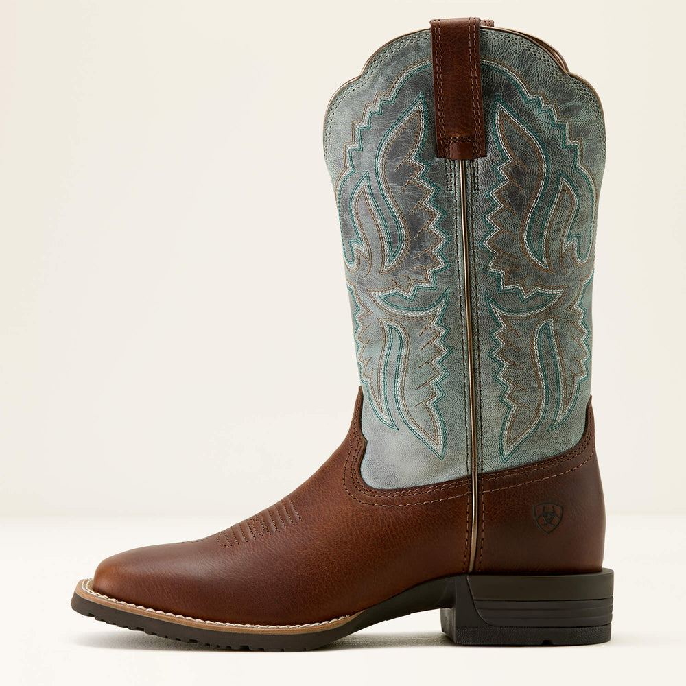 Ariat Hybrid Ranchwork Wide Square Toe Western Boot