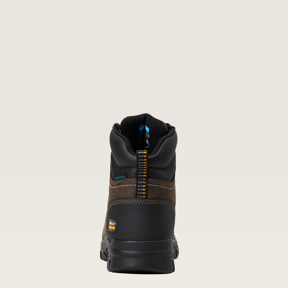Ariat Treadfast 6" Waterproof Steel Toe Work Boot