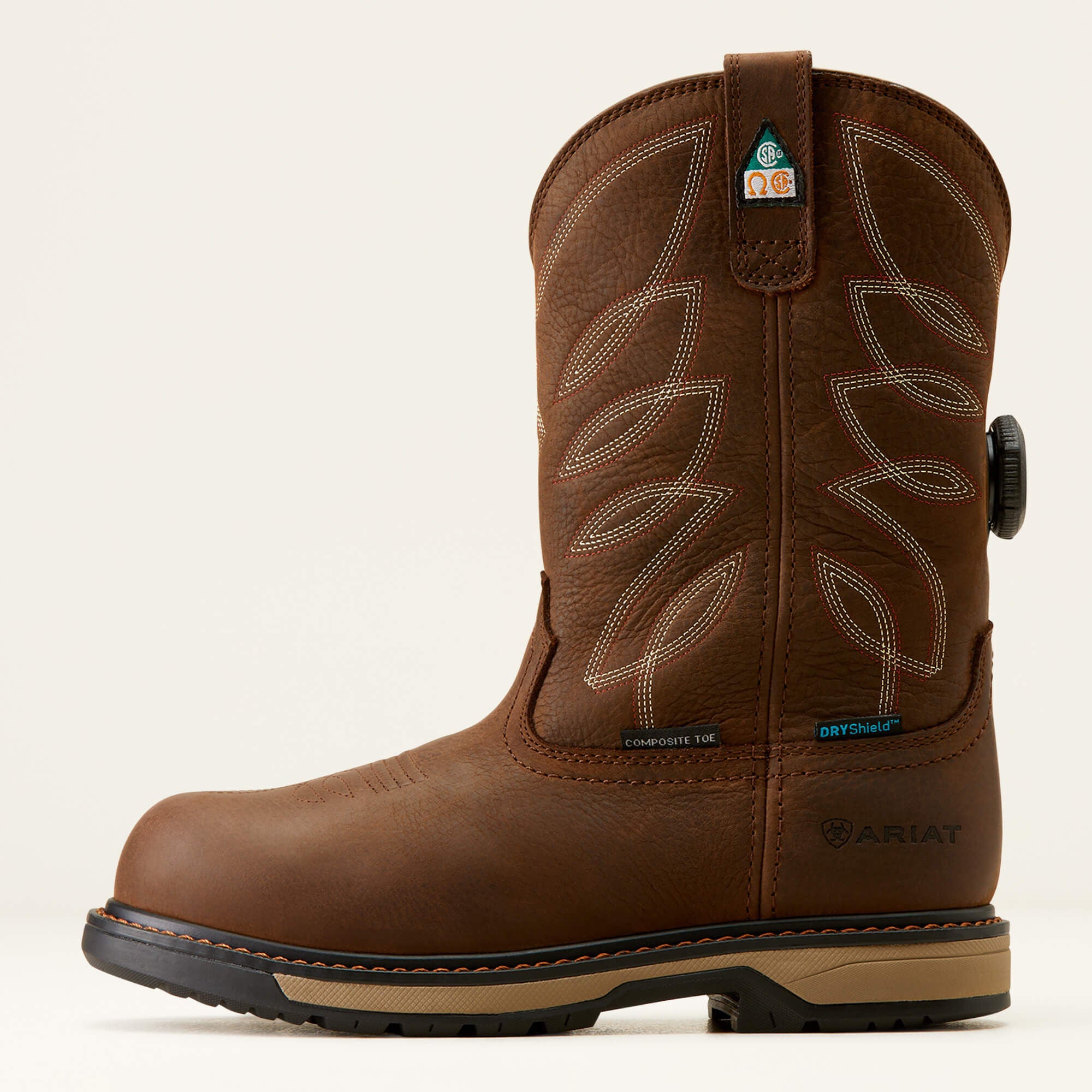 Ariat Riveter Pull-On BOA CSA Waterproof Composite Toe Work Boot