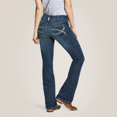 Ariat R.E.A.L. Mid Rise Arrow Fit Stretch Shayla Boot Cut Jean