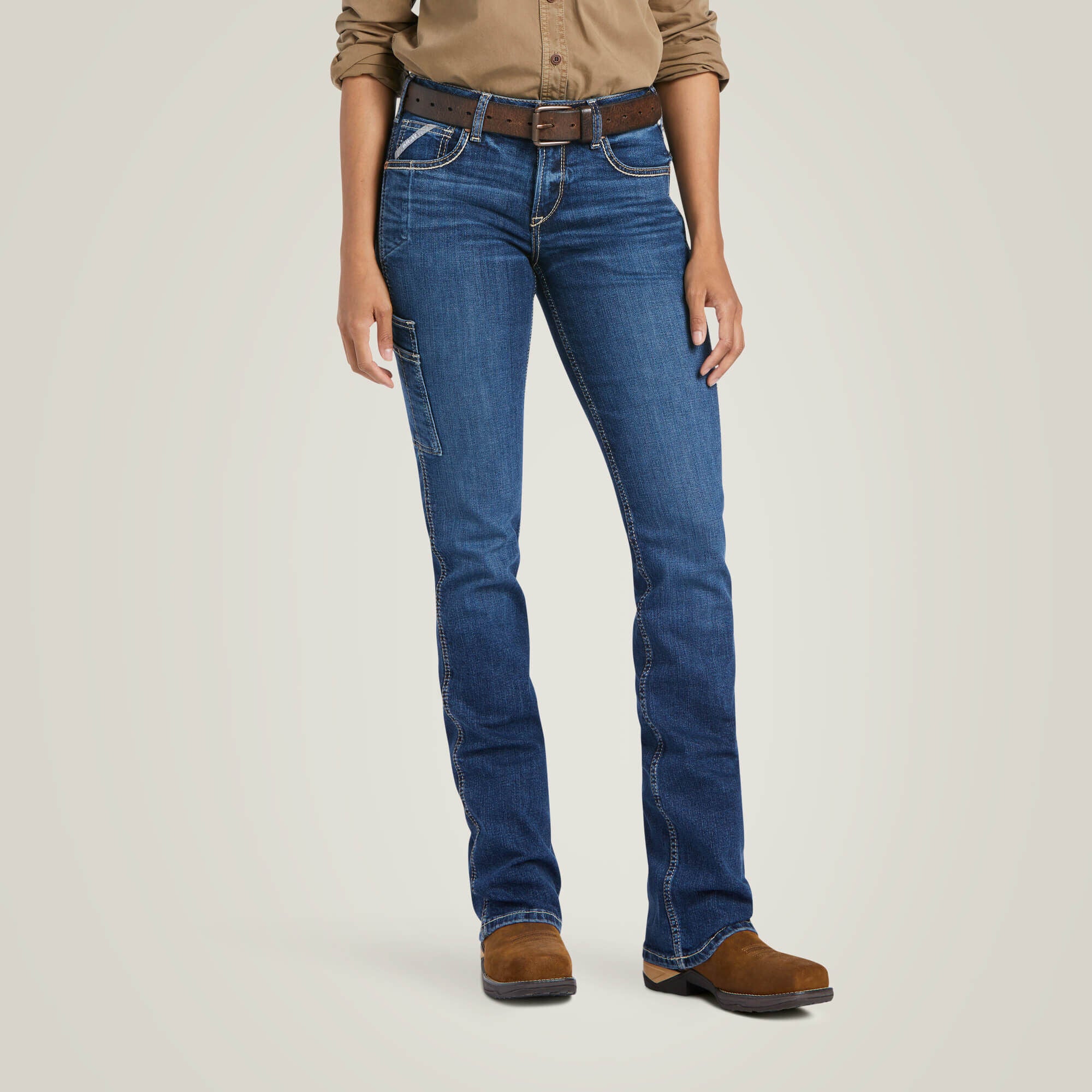Ariat Rebar Work Flex Perfect Rise Riveter Boot Cut Jean