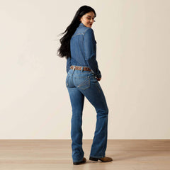 Ariat Mid Rise Aisha Boot Cut Jean