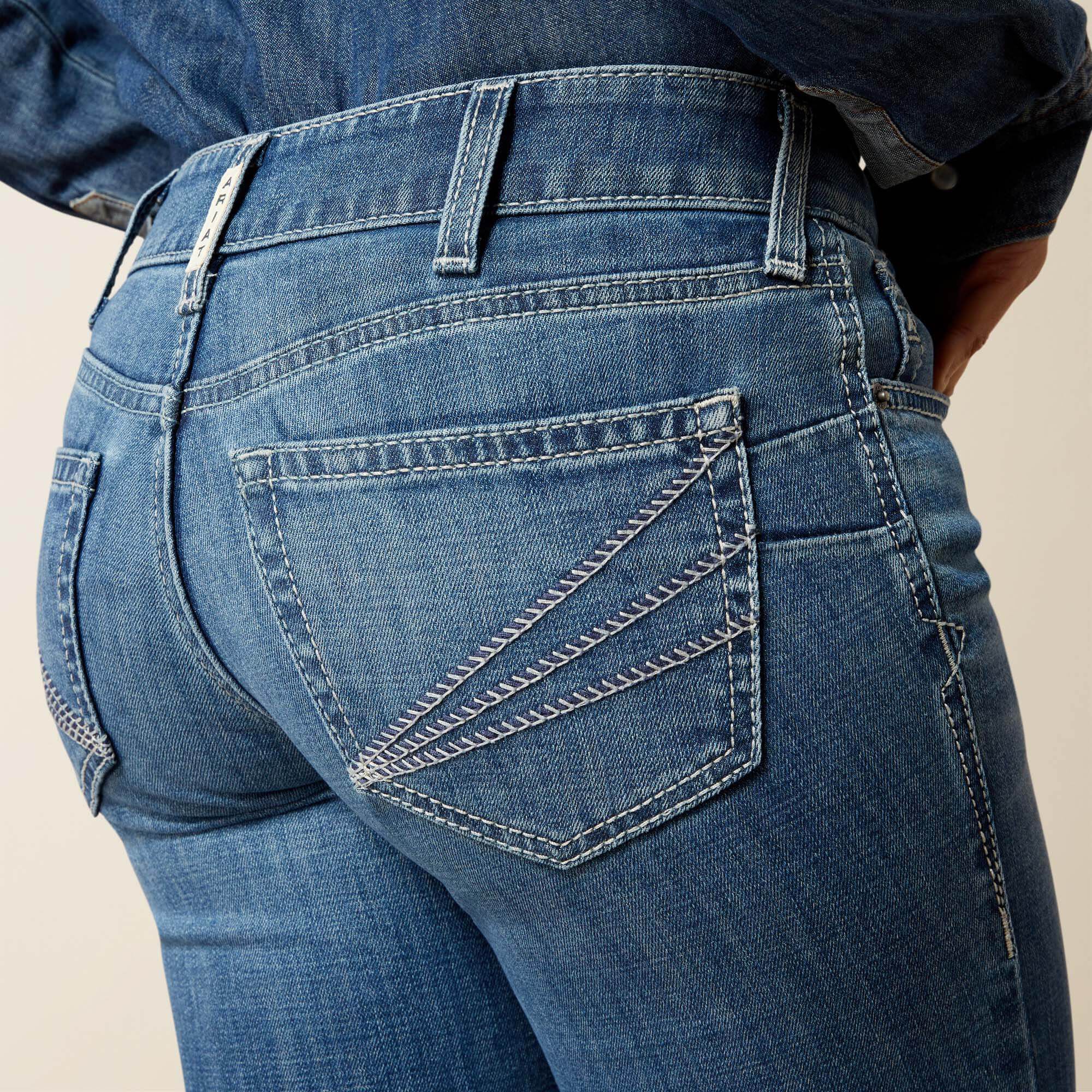 Ariat Mid Rise Aisha Boot Cut Jean