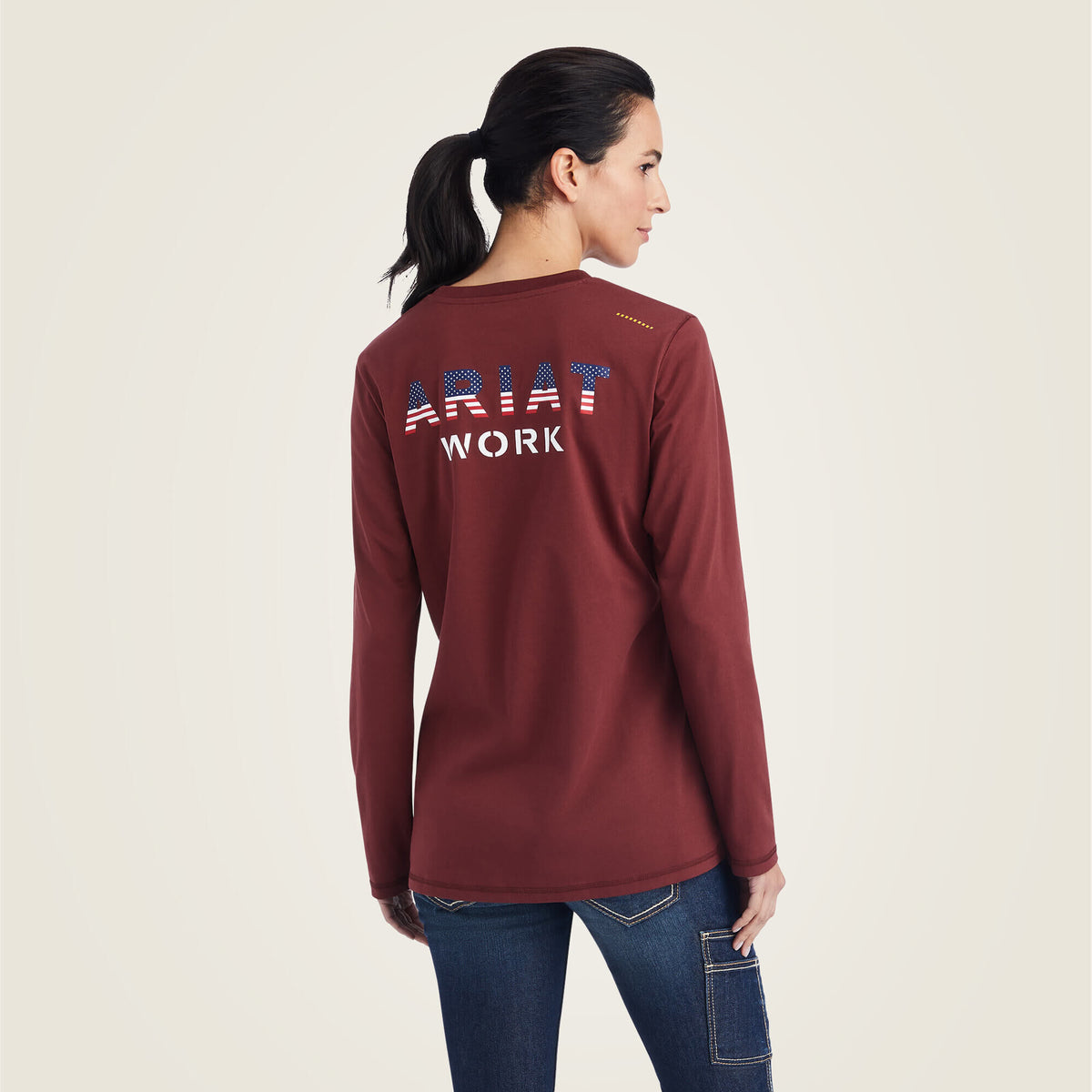 Ariat Rebar Workman USA Logo T-Shirt